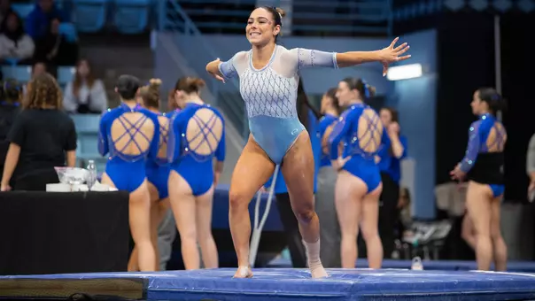 Jessica Naranjo
floor exercise
University of North Carolina Gymnastics v Pittsburgh; Pitt
Carmichael Arena
Chapel Hill, NC
Friday, January 23, 2026