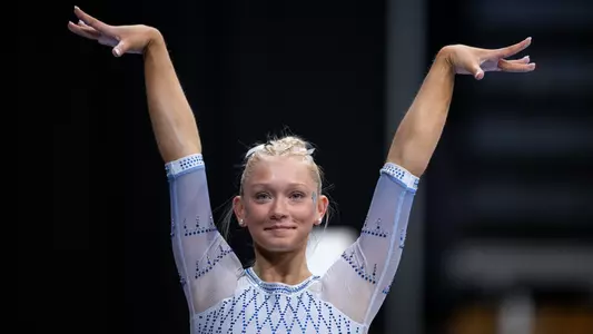 JoJo Valahovic
University of North Carolina Gymnastics vs Pitt
Carmichael Arena
Chapel Hill, NC
Friday, January 23, 2026