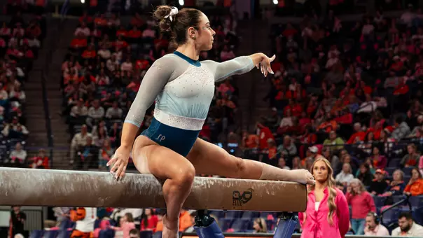 Jessica Naranjo on Beam at Clemson