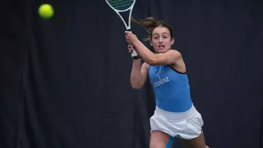 Theadora Rabman University of North Carolina Women’s Tennis v North Carolina State; NCSU Cary Tennis Center Cary, NC Friday, January 30, 2026