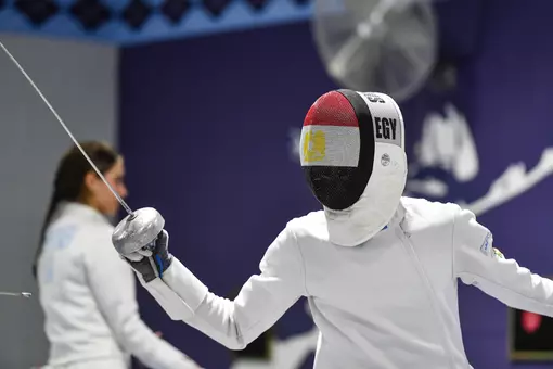 Youssef Shamel at practice