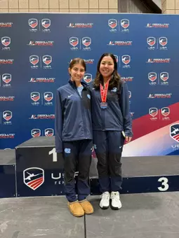 Dagny Johnson and Samantha Maryash