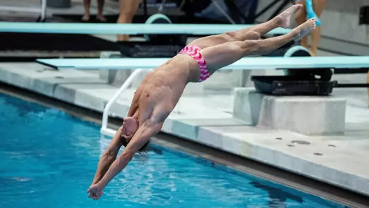 Carter Loftin
3-meter dive
University of North Carolina Swimming & Diving v Boston College, UNC-W; Wilmington
Koury Natatorium
Chapel Hill, NC
Friday, January 9, 2026
