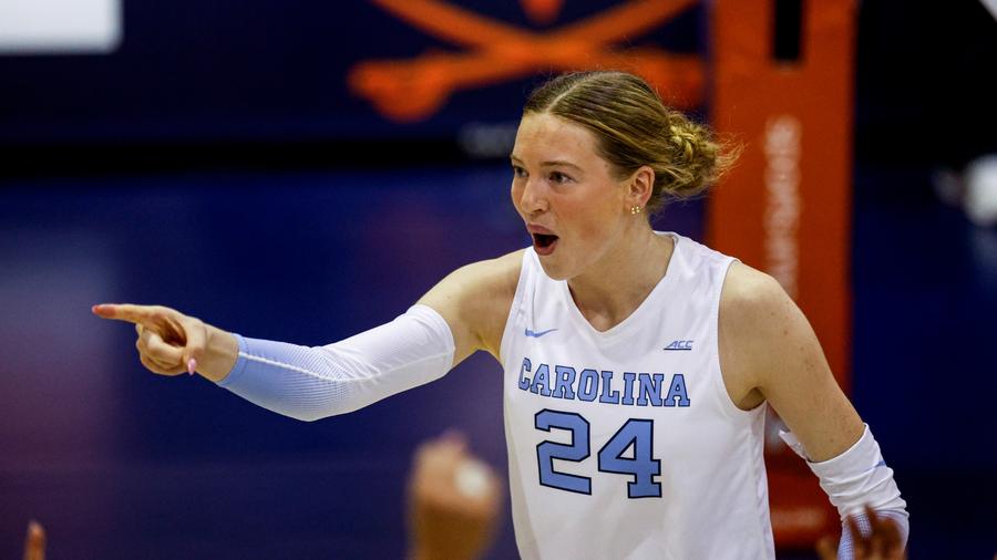 No 25 UNC Volleyball Wins Seventh Straight Match With 3-0 Sweep At Virginia No 25 UNC Volleyball Wins Seventh Straight Match With 3-0 Sweep At Virginia