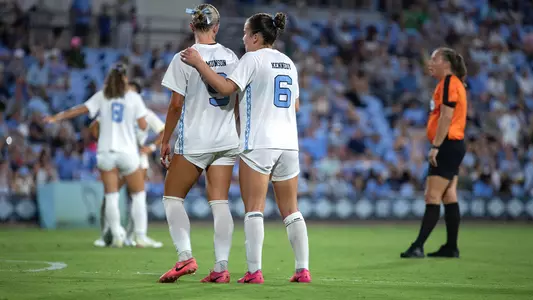 Hope Munson, Riley Kennedy
University of North Carolina Women’s Soccer v Notre Dame
Dorrance Field
Play2Dream Legacy Field
Chapel Hill, NC
Friday, October 2, 2026
