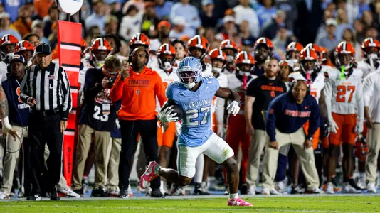 Jaylen McGill
University of North Carolina Football v Syracuse
Kenan Stadium
Chapel Hill, NC
Saturday, October 24, 2026