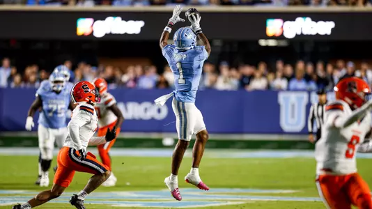 Jordan Shipp
University of North Carolina Football v Syracuse
Kenan Stadium
Chapel Hill, NC
Saturday, October 24, 2026