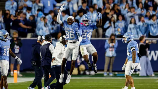Madrid Tucker, Javion Butts
University of North Carolina Football v Syracuse
Kenan Stadium
Chapel Hill, NC
Saturday, October 24, 2026