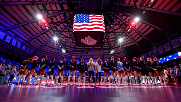 National Anthem
University of North Carolina Volleyball v Stanford
Carmichael Arena
Chapel Hill, NC
Friday, October 25, 2026