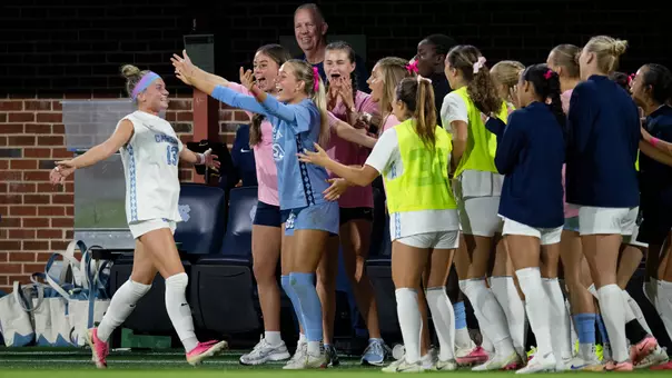 Summer Denigan, bench celebration
University of North Carolina Women’s Soccer v SMU
Dorrance Field
Chapel Hill, NC
Thursday, October 29, 2026