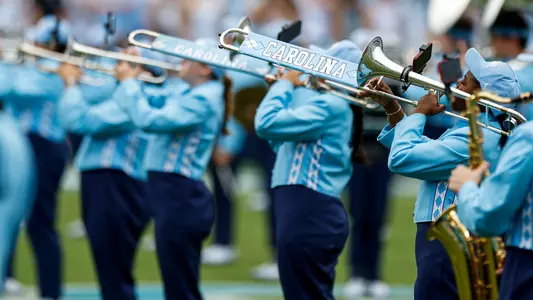 Band
University of North Carolina Football v Notre Dame
Kenan Stadium
Chapel Hill, NC
Saturday, October 3, 2026
