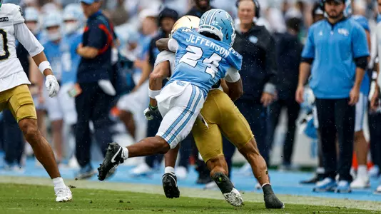 Javion Butts
University of North Carolina Football v Notre Dame
Kenan Stadium
Chapel Hill, NC
Saturday, October 3, 2026
