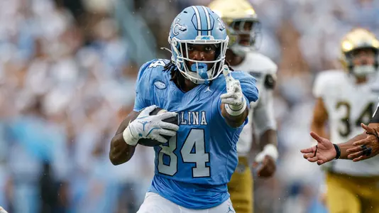 Shamar Easter
University of North Carolina Football v Notre Dame
Kenan Stadium
Chapel Hill, NC
Saturday, October 3, 2026