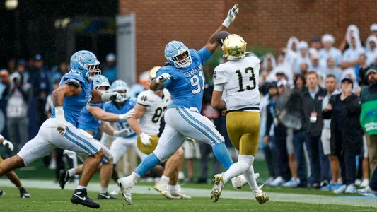 Leroy Jackson
University of North Carolina Football v Notre Dame
Kenan Stadium
Chapel Hill, NC
Saturday, October 3, 2026