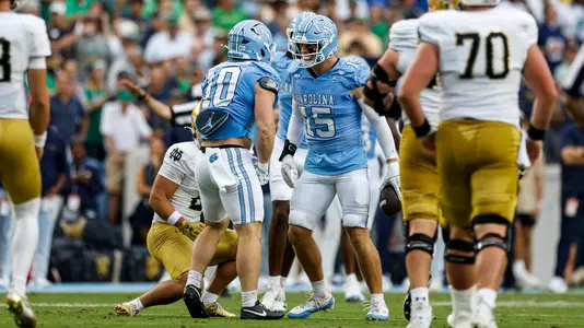 Derek McDonald
University of North Carolina Football v Notre Dame
Kenan Stadium
Chapel Hill, NC
Saturday, October 3, 2026