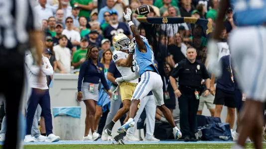 Jaiden Patterson
University of North Carolina Football v Notre Dame
Kenan Stadium
Chapel Hill, NC
Saturday, October 3, 2026
