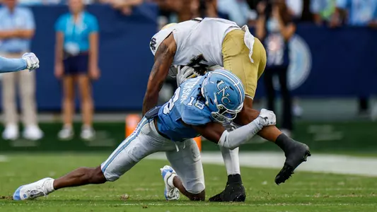 Jaiden Patterson
University of North Carolina Football v Notre Dame
Kenan Stadium
Chapel Hill, NC
Saturday, October 3, 2026