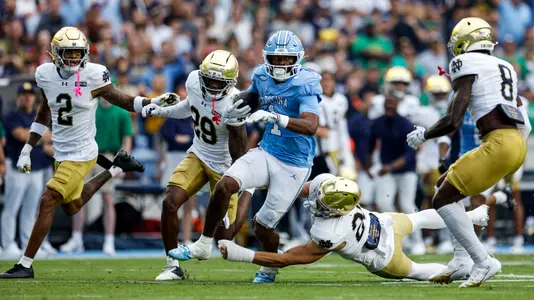 Jordan Shipp
University of North Carolina Football v Notre Dame
Kenan Stadium
Chapel Hill, NC
Saturday, October 3, 2026