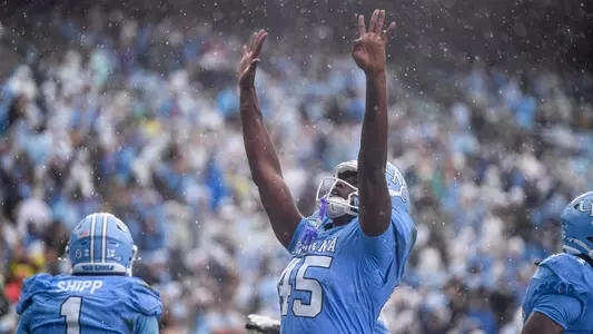 Jelani Thurman
University of North Carolina Football v Notre Dame
Kenan Stadium
Chapel Hill, NC
Saturday, October 3, 2026