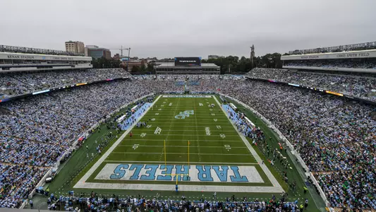 Wide
University of North Carolina Football v Notre Dame
Kenan Stadium
Chapel Hill, NC
Saturday, October 3, 2026