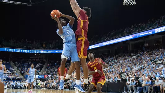 Isaiah Denis
University of North Carolina Men’s Basketball v University of Southern California; USC; Southern Cal
First Horizon Coliseum
Greensboro, NC
Friday, October 9, 2026