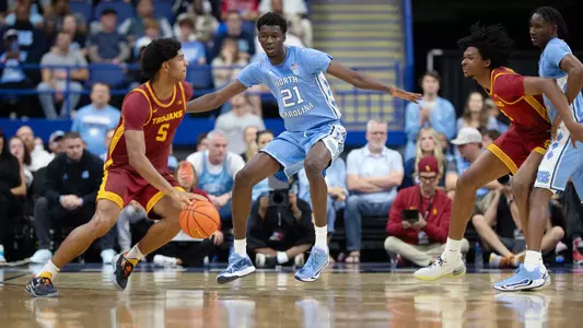 Sayon Keita
University of North Carolina Men’s Basketball v University of Southern California; USC; Southern Cal
First Horizon Coliseum
Greensboro, NC
Friday, October 9, 2026