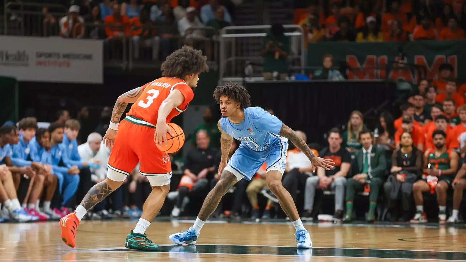 Lucas: Miami Rapid Reactions - University of North Carolina Athletics image