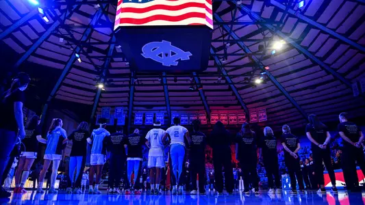 Pregame
University of North Carolina Women’s Basketball v SMU
Carmichael Arena
Chapel Hill, NC
Thursday, February 12th, 2025
Dalton T. Wainscott