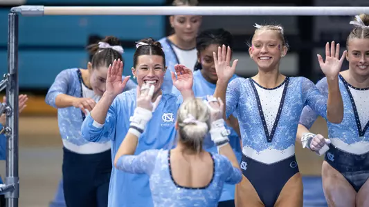 Celebration
University of North Carolina Gymnastics vs NC State
Carmichael Arena
Chapel Hill, NC
Friday, February 13, 2026