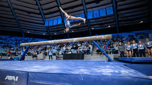 Camryn Rueda
University of North Carolina Gymnastics vs NC State
Carmichael Arena
Chapel Hill, NC
Friday, February 13, 2026