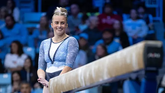 Claire Stippich
University of North Carolina Gymnastics vs NC State
Carmichael Arena
Chapel Hill, NC
Friday, February 13, 2026