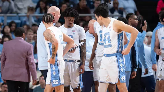 huddle
University of North Carolina Men’s Basketball v Pitt, Pittsburgh
Dean E. Smith Center
Chapel Hill, NC
Saturday, February 14, 2026
