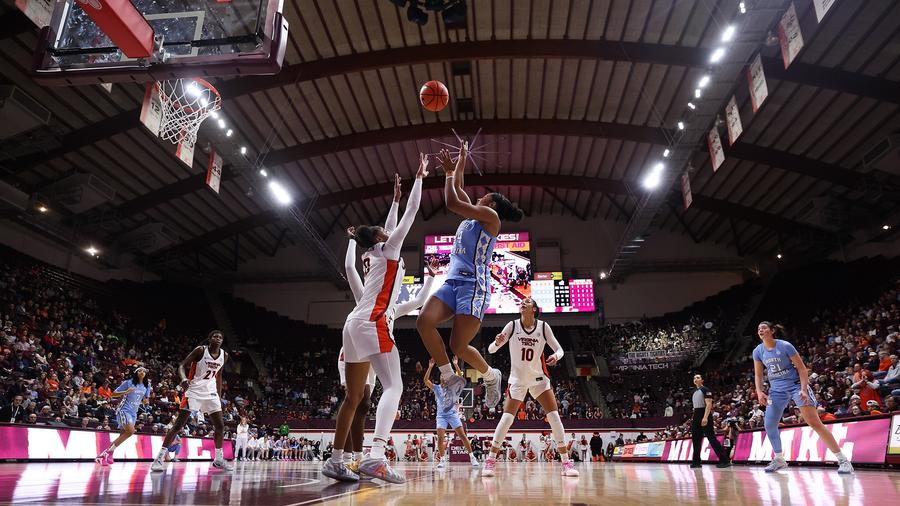 UNC Women's Basketball rallies for huge overtime win at Virginia Tech UNC Women's Basketball rallies for huge overtime win at Virginia Tech