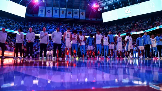 Pledge of Allegiance
University of North Carolina Men’s Basketball v Syracuse
Dean E. Smith Center
Chapel Hill, NC
Monday, February 2nd, 2026
Dalton T. Wainscott