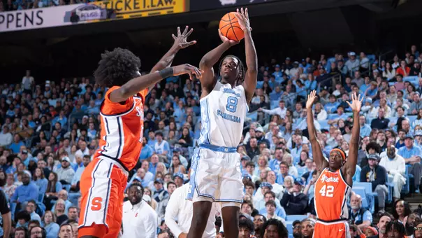 Caleb Wilson
University of North Carolina Men’s Basketball v Syracuse
Dean E. Smith Center
Chapel Hill, NC
Monday, February 2, 2026