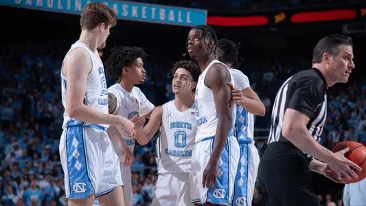 huddle
University of North Carolina Men’s Basketball v Syracuse
Dean E. Smith Center
Chapel Hill, NC
Monday, February 2, 2026