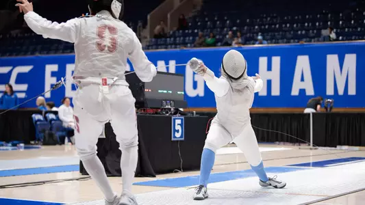 Fiona Lee
foil
University of North Carolina Fencing
ACC Championships
Cameron Indoor Stadium
Durham, NC
Saturday, February 21, 2026