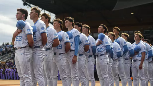 National Anthem
University of North Carolina Baseball v ECU
Durham Bulls Athletic Park
Durham, NC
Saturday, February 21st, 2026
Dalton T. Wainscott