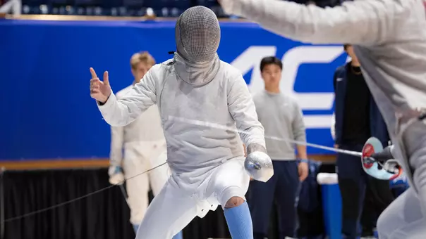 Vasko Atanassov
sabre
University of North Carolina Fencing
ACC Championships
Cameron Indoor Stadium
Durham, NC
Sunday, February 22, 2026