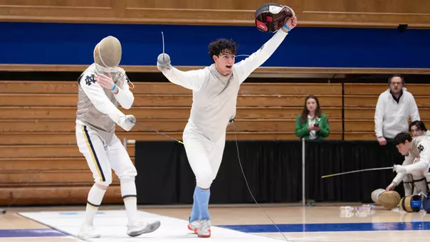 Cristian Porras
foil
University of North Carolina Fencing
ACC Championships
Cameron Indoor Stadium
Durham, NC
Sunday, February 22, 2026
