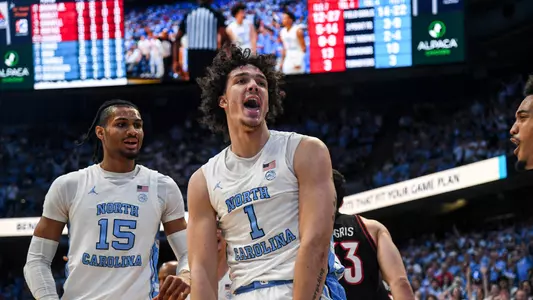 Zayden High
University of North Carolina Men’s Basketball v Louisville
Dean E. Smith Center
Chapel Hill, NC
Monday, February 23rd, 2026
Dalton T. Wainscott