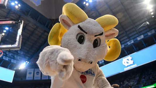 Mascot
University of North Carolina Men’s Basketball v Louisville
Dean E. Smith Center
Chapel Hill, NC
Monday, February 23rd, 2026
Dalton T. Wainscott