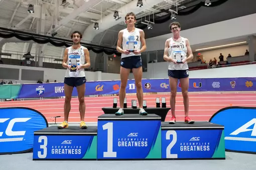 Colton Sands Wins 5k ACC Titles