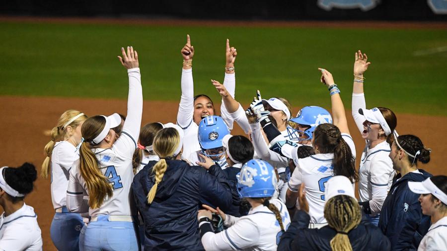 Emily LeGette Plays Hero Again, Walks It Off As UNC Softball Wins 10-9 Thriller Emily LeGette Plays Hero Again, Walks It Off As UNC Softball Wins 10-9 Thriller