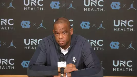 Hubert Davis pre-Duke press conference