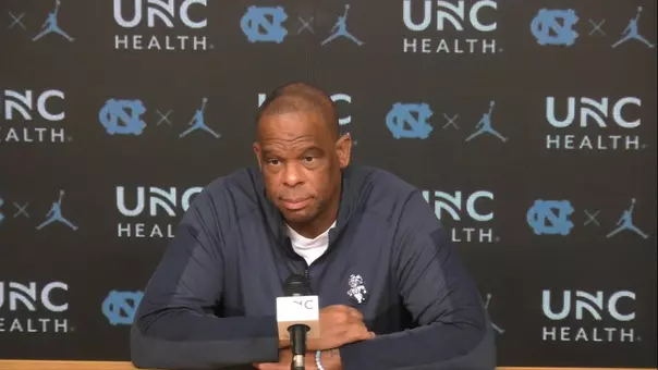 Hubert Davis pre-Duke press conference