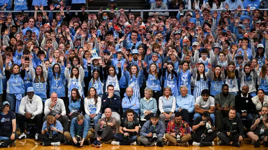 Student Section
University of North Carolina Men’s Basketball v Duke
Dean E. Smith Center
Chapel Hill, NC
Saturday, February 7th, 2026
Dalton T. Wainscott