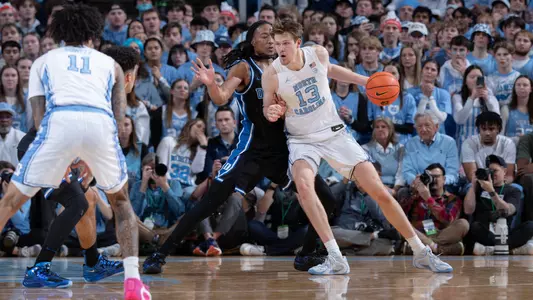 Henri Veesaar
University of North Carolina Men’s Basketball v Duke
Dean E. Smith Center
Chapel Hill, NC
Saturday, February 7, 2026