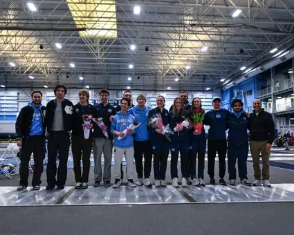 Fencing Celebrates Senior Day at Homes
