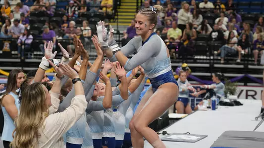 Claire Stippich At Purple & Gold Challenge